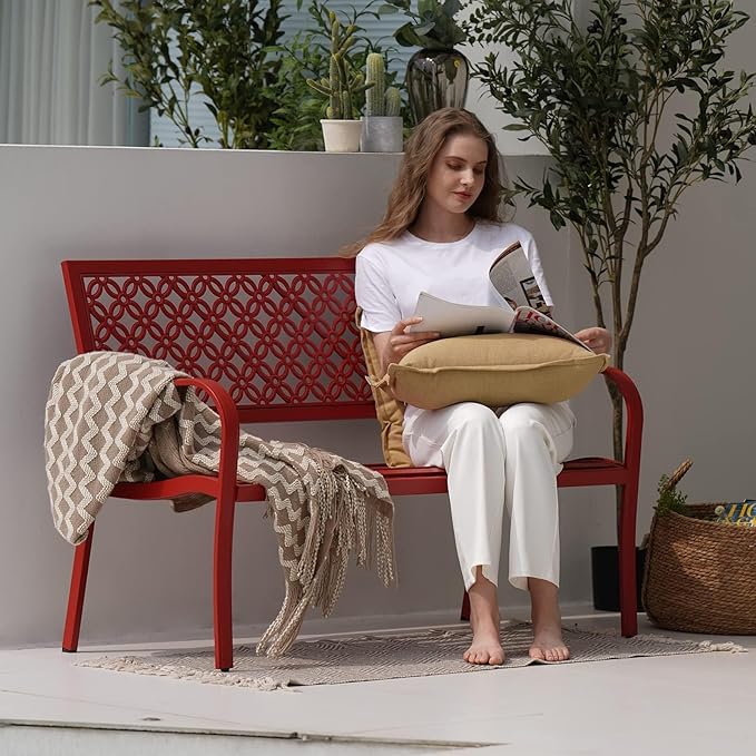 Grand patio Garden Bench, Outdoor Benches - Image 2