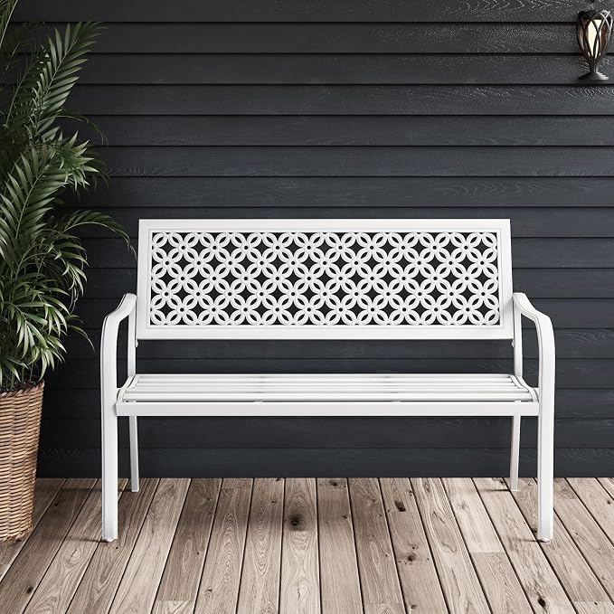 Grand patio 50" Garden Bench, Outdoor Benches by GrandPatio