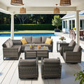 Belord Spacious 11 Pieces Patio Conversation Set by Belord