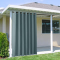 NICETOWN Outdoor Curtain for Patio Waterproof Extra Wide 100 in, Sun Blocking by NICETOWN