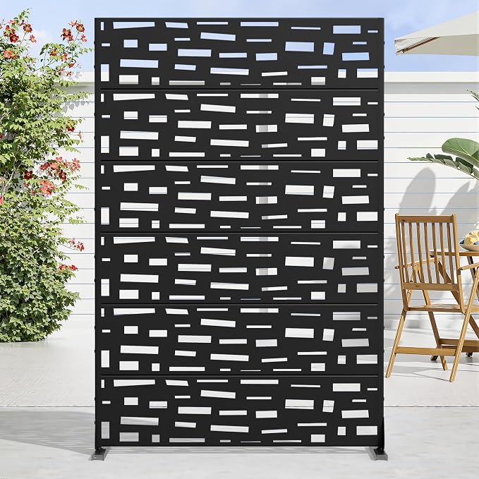 Casaphoria Metal Privacy Screen Outdoor by Casaphoria