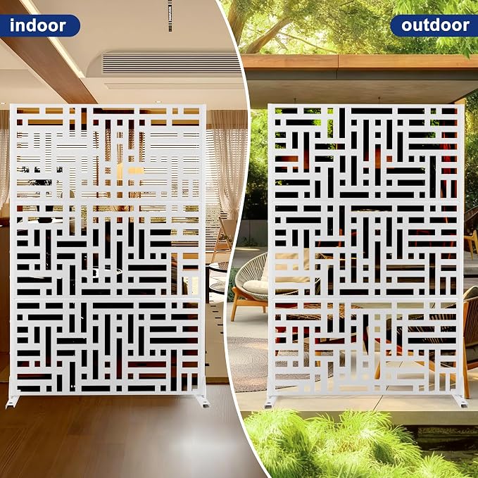Outdoor Privacy Screen, Freestanding Privacy Fence Panels - Image 6