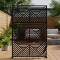 Casaphoria Metal Privacy Screen Outdoor by Casaphoria