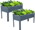 Vengarus Galvanized Raised Garden Bed Outdoor by Vengarus