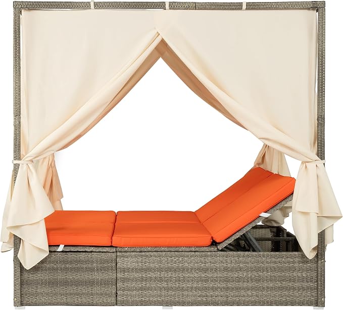 Wicker Metal Outdoor Pool Furniture - Image 5