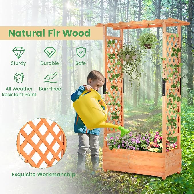 Giantex 2 Pcs Raised Garden Bed - Image 8