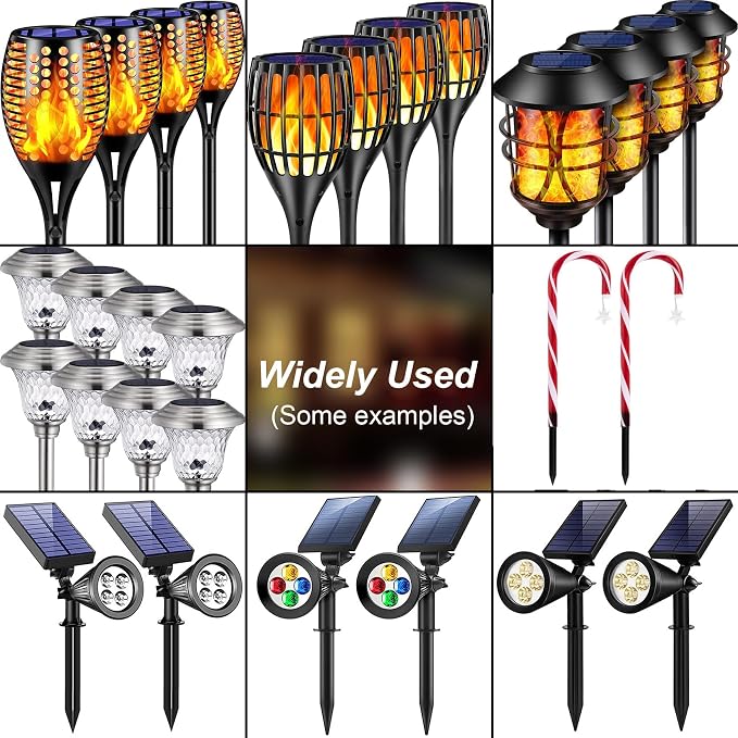 Metal Stakes Solar Lights Replacement Spike - Image 5