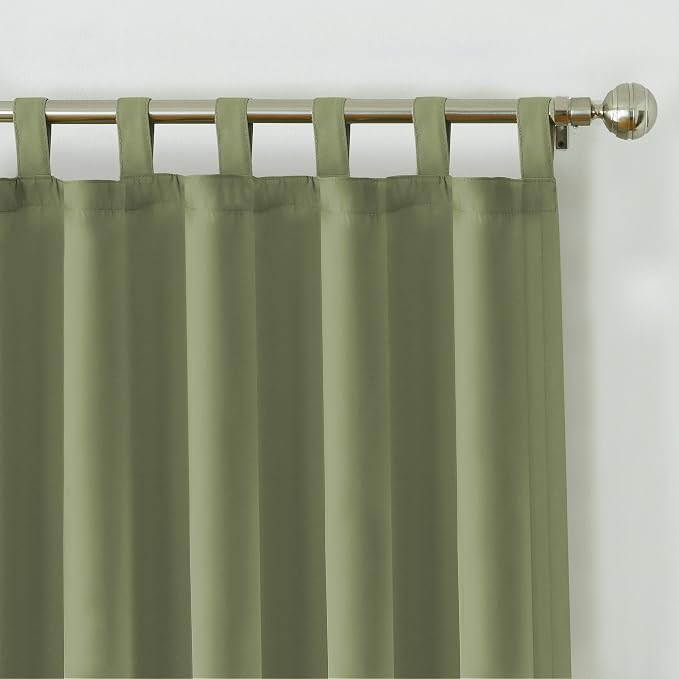 Elrene Home Fashions Matine Weatherproof Tab-Top Indoor/Outdoor Solid Color - Image 9