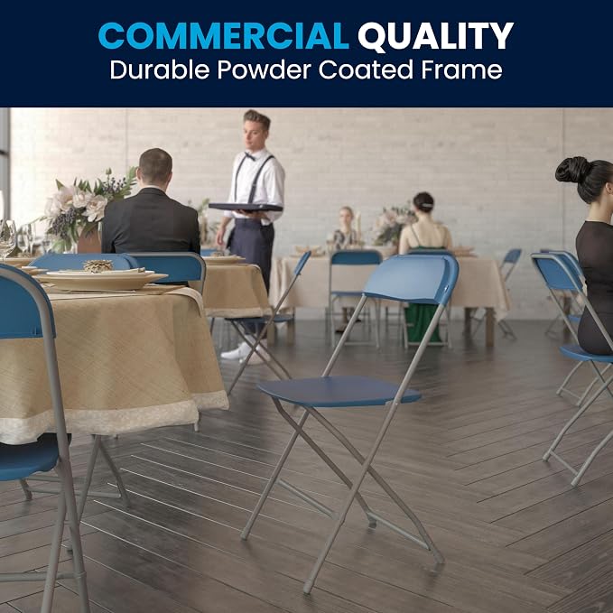 Flash Furniture Hercules Series Plastic Folding Chair - Image 9
