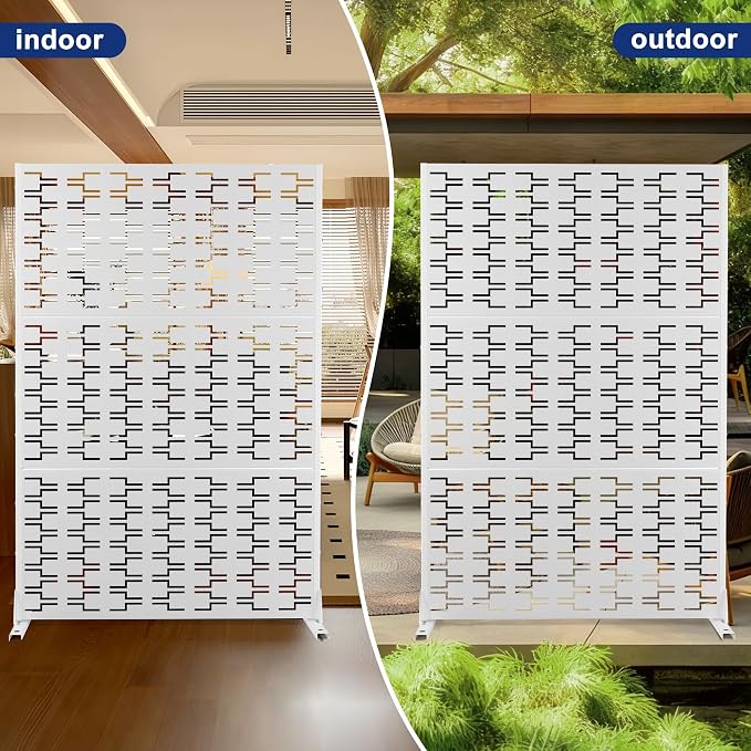 Outdoor Privacy Screen, Freestanding Privacy Fence Panels - Image 6