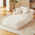 78.7" Chaise Lounge Chair Indoor, Oversized Boneless Couch Comfy Upholstered by VEPXXP