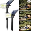 102 LED Solar Spot Lights Outdoor Waterproof IP65, Adjustable Landscape by WENATY