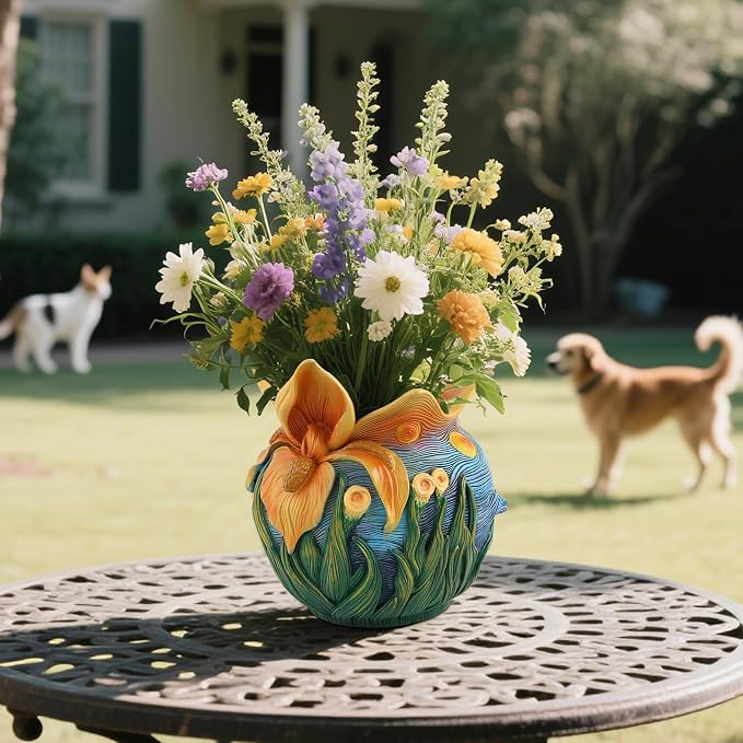 Flower Starry Sky Plant Pots - Image 3