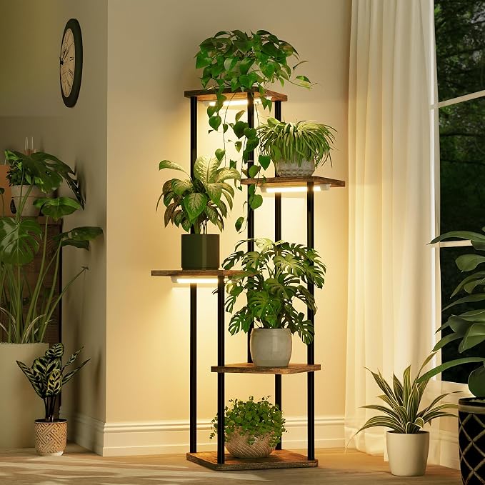 Bamworld Tall Plant Stand Indoor - Image 6