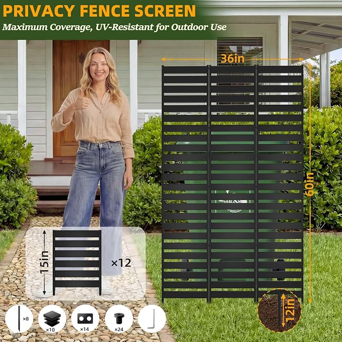 Metal Privacy Screen Outdoor - Image 6