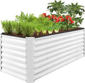 Best Choice Products 8x2x2ft Raised Outdoor Metal Garden Bed, Deep Root Box by BestChoiceProducts