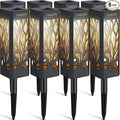 TomCare Solar Lights Outdoor Upgraded Bright Solar Pathway Lights Bigger Size by TomCare