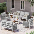 Aluminum Outdoor Patio Furniture Set by Oasbira