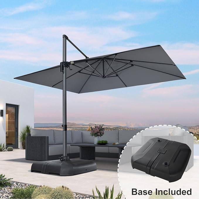 PURPLE LEAF 10' X 13' Patio Umbrella - Image 2
