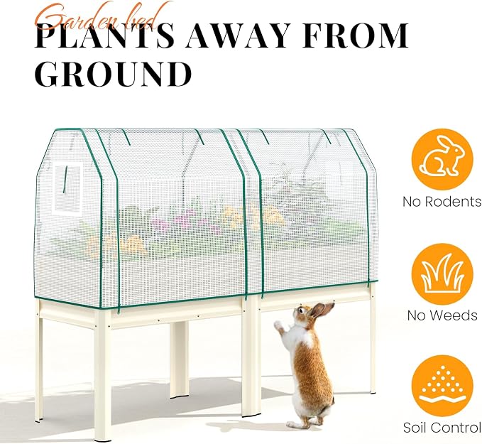 KING BIRD Large Raised Garden Bed - Image 4