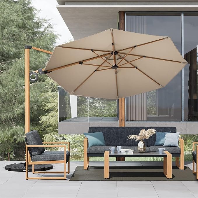 Grand patio Outdoor 4-Piece Modern Aluminum Patio Furniture Sets 5 Person by GrandPatio