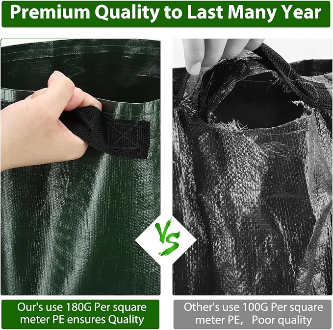 JJGoo Potato Grow Bags, 3 Pack 10 Gallon - Image 5