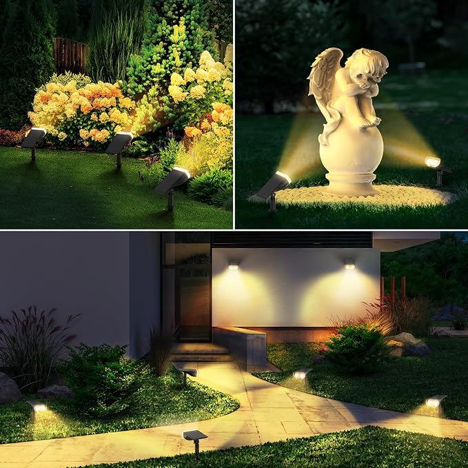 Linkind Solar Lights Outdoor Waterproof IP65, StarRay Dusk-to-Dawn Outdoor - Image 7