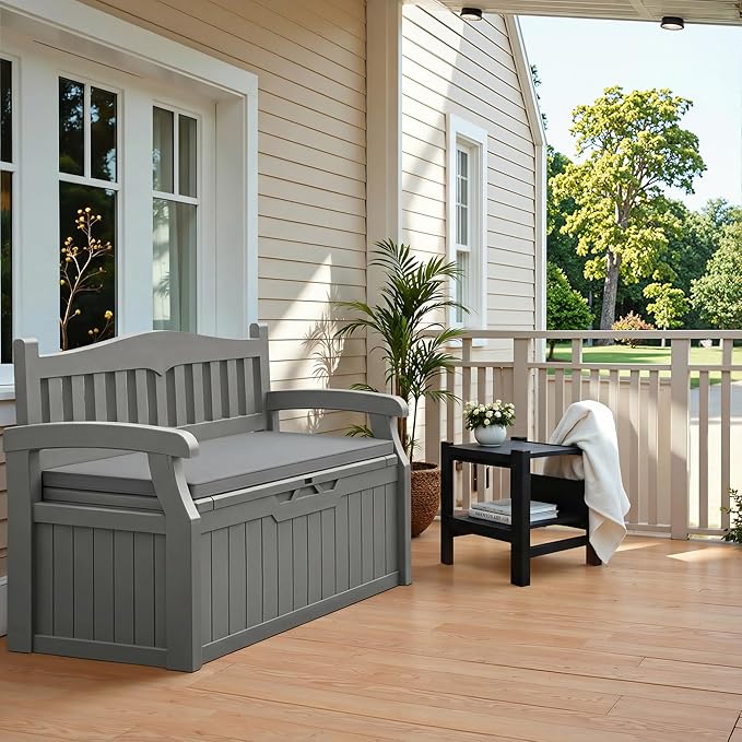 Flamaker 80 Gallon Storage Bench - Image 2