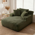 66" Chaise Lounge Chair Indoor, Oversized Boneless Couch Comfy Upholstered by VEPXXP