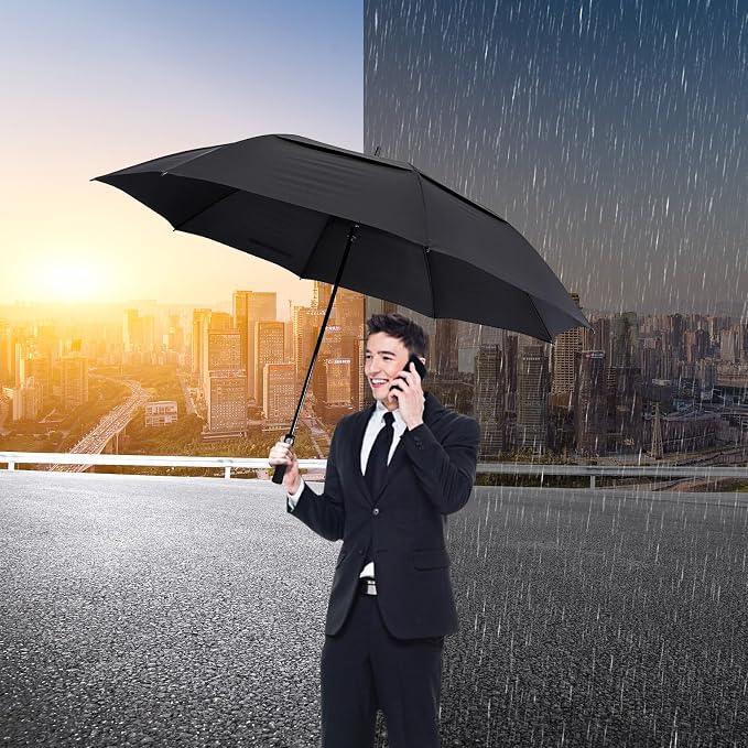 G4Free 47/54/62/68/72 Inch Automatic Open Golf Umbrella Oversize Extra Large - Image 8