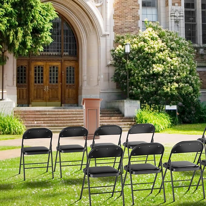VINGLI 4 Pack Folding Chairs - Image 10