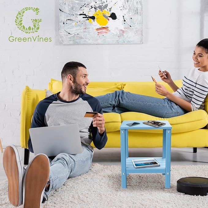 GREENVINES Outdoor Rocking Chair Set | 3-Piece | 2 Rocking Chairs - Image 8