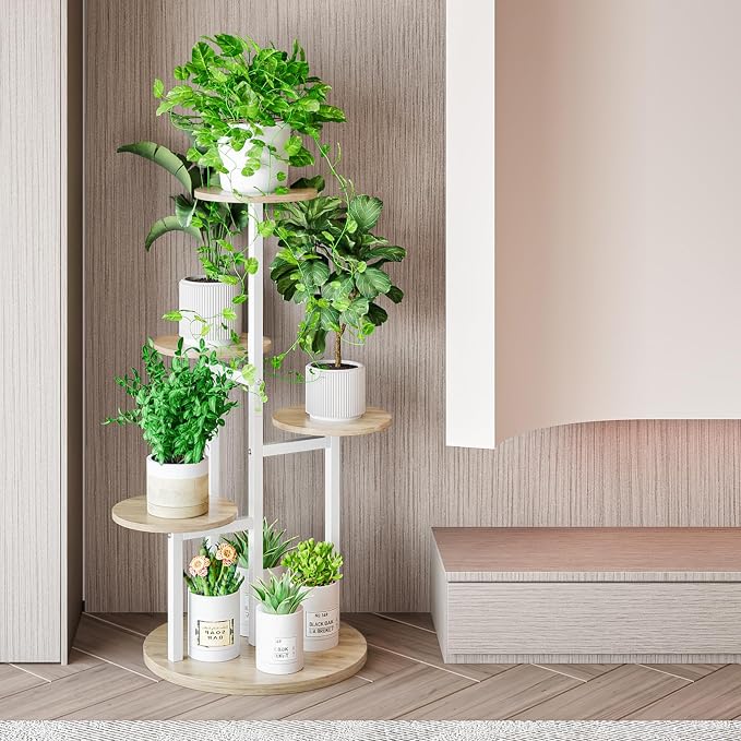Plant Stand Indoor 5 Tier 8 Potted Multiple Flower Pot Holder - Image 2