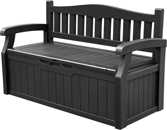 Devoko 80 Gallon Storage Bench Deck Box Lockable by DEVOKO