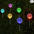 SOLPEX Solar Garden Lights 6 Pack, Solar Lights Outdoor Decorative, Solar Globe by Solpex
