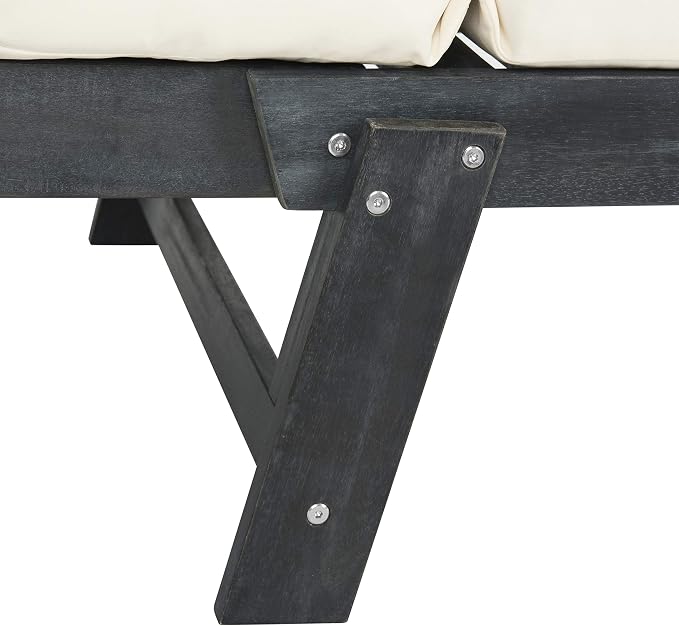 Safavieh PAT6745A Outdoor Collection Tandra Grey Modern Contemporary Daybed Day - Image 7