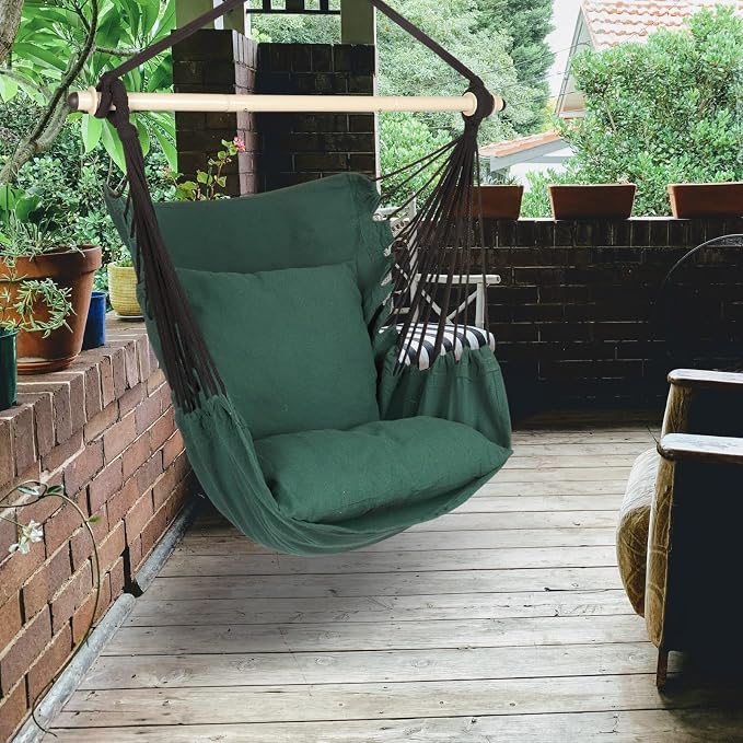 Highwild Hammock Chair Hanging Rope Swing - Image 2