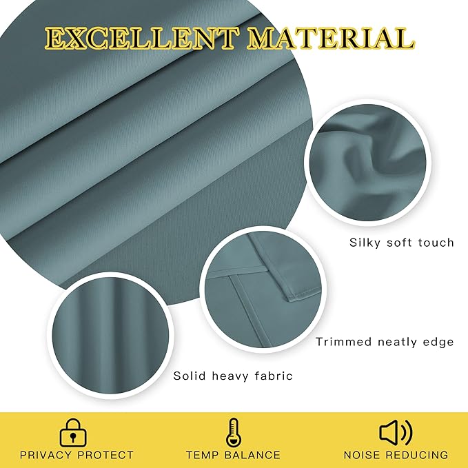 NICETOWN Sliding Glass Door Curtain - Image 5