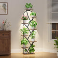 Plant Stand Indoor With Grow Lights by Unknown
