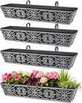 4 Pack 30 Inch Window Boxes Planter by KarlliuHOMEGARDEN