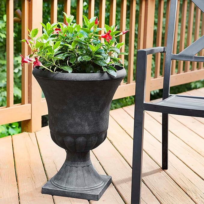 Southern Patio Winston Plant Urn, Garden Planter Urn - Image 9
