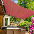 KANAGAWA 6'X7' Rust Red Custom Size Sun Shade Sail Rectangle UV Block Canopy by KANAGAWA