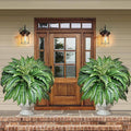2 Pack Large 88 Leaves Artificial Ferns by FAJUNZH