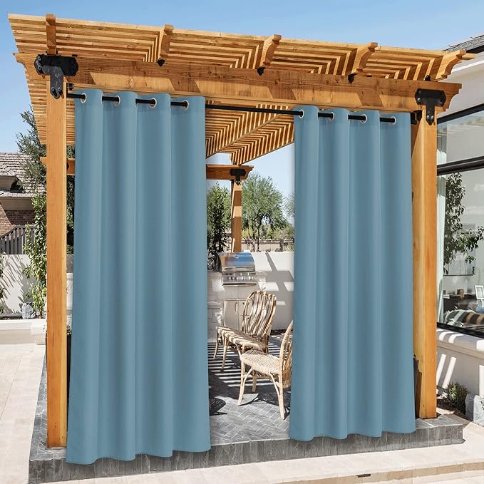 NICETOWN Canvas Outdoor Curtains by NICETOWN