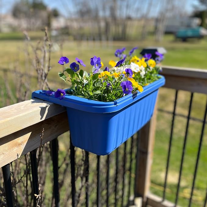 Apollo Exports International 20" Adjustable Railing Planter - Image 7