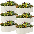 Garvee 6 Pack Galvanized Raised Garden Bed, Rust-Resistant Raised Garden Beds by Garvee
