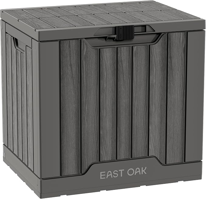 EAST OAK Outdoor Storage Box | 31 Gallon Deck Box Indoor and Outdoor Use | by EASTOAK