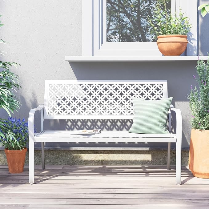 Grand patio 50" Garden Bench, Outdoor Benches - Image 4