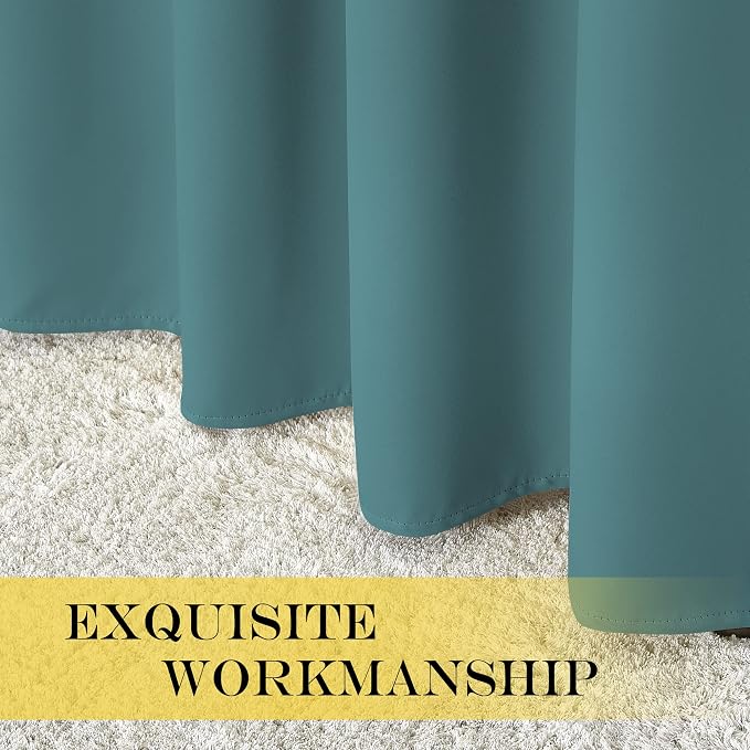 NICETOWN Blackout Doorway Curtain Drape 78 inch Long - Image 5