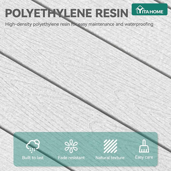 YITAHOME HDPE Patio Dining Table - Image 4